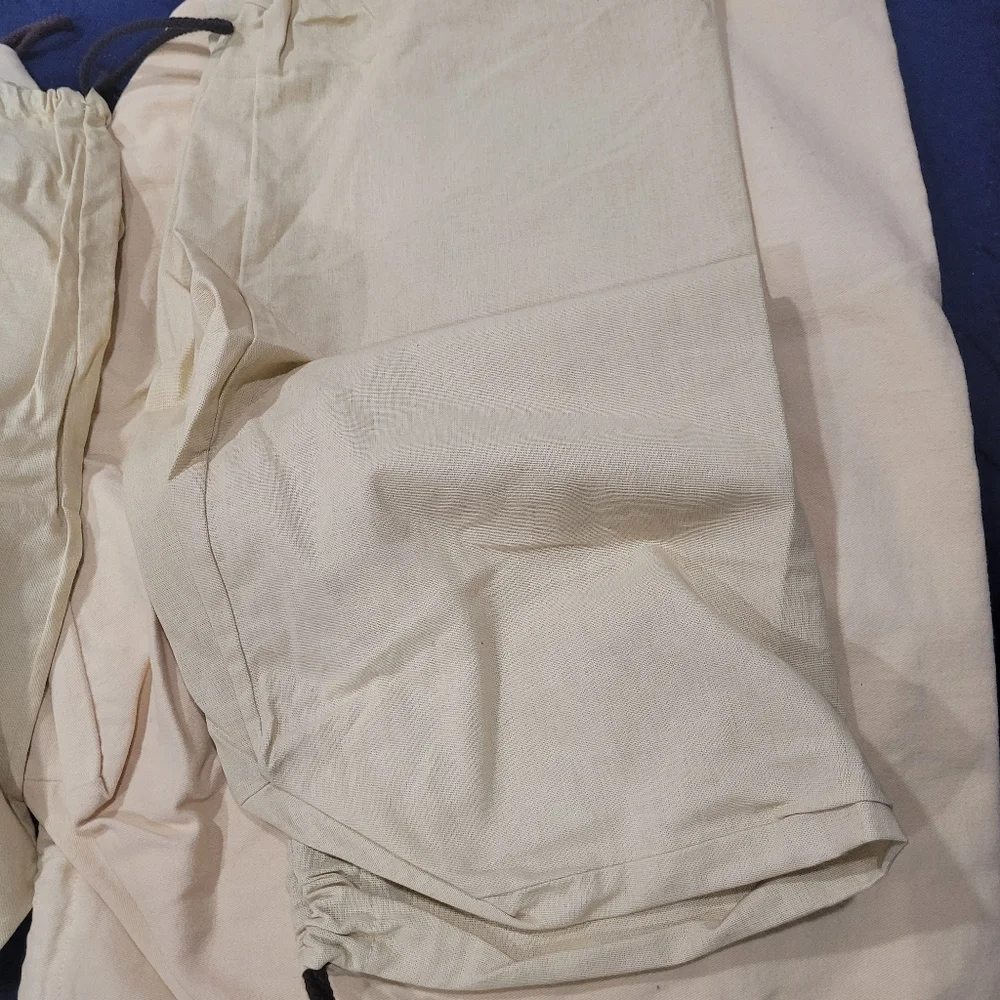 Louis Vuitton Ivory Canvas Dust Bags